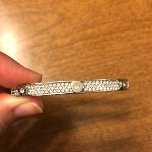 Henri Bendel Pave bangle bracelet